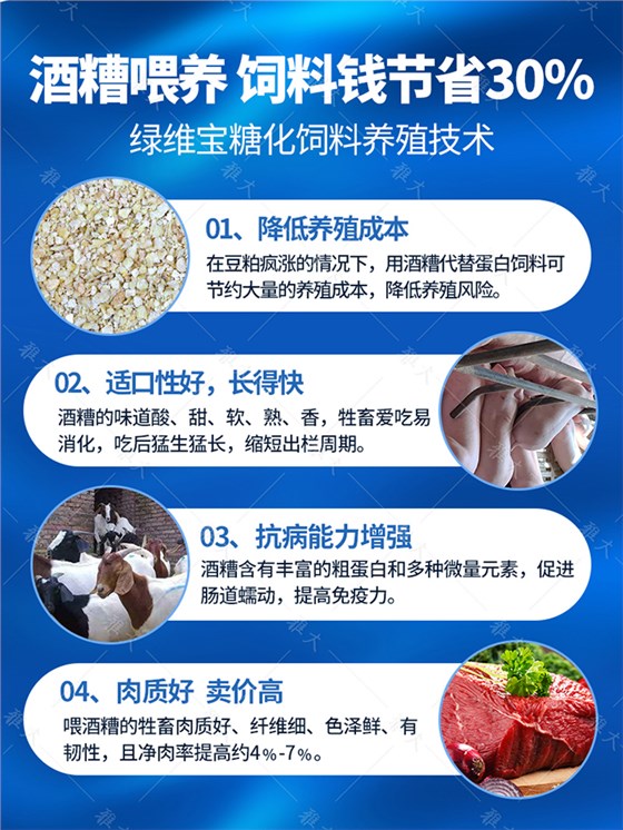 酒糟養殖帶來的好處