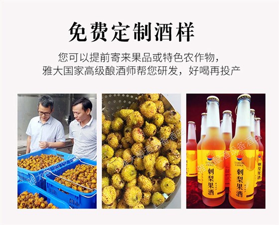 用雅大釀酒設備釀特色酒