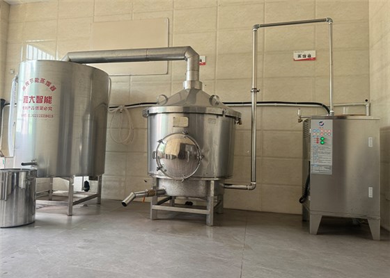 1.3上甑時見氣壓氣，上料