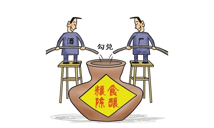 【蒸酒設備】糧食陳釀勾兌