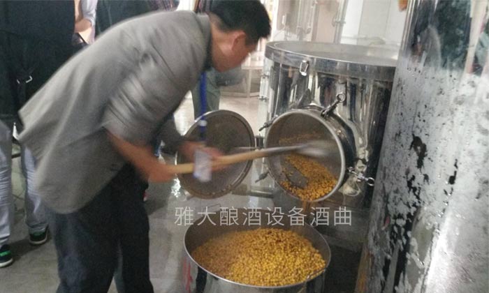 為什么用白酒設備做固態玉米酒出酒率低？