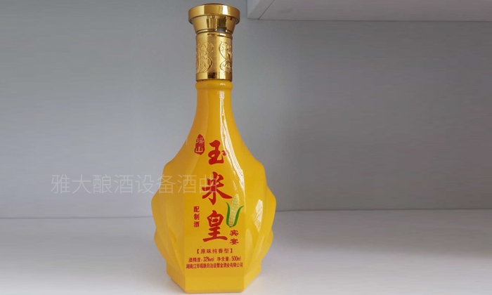9.8酒廠釀酒設備釀造的生料玉米酒