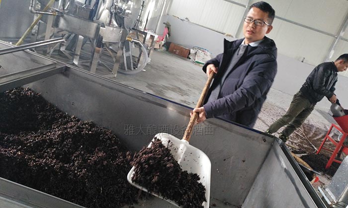 40噸拐棗急需發(fā)酵怎么辦?雅大電加熱釀酒設(shè)備蔣老師上門指導(dǎo)!-06 40噸拐棗急需發(fā)酵怎么辦?雅大電加熱釀酒設(shè)備蔣老師上門指導(dǎo)!-06