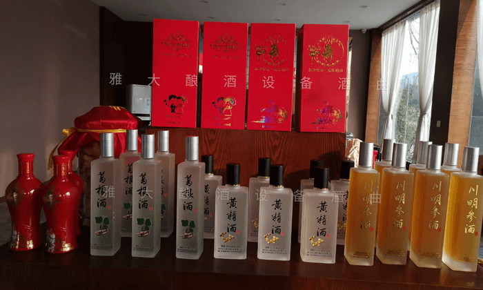 木蘭郡生物科技生產的各類養生酒